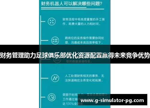财务管理助力足球俱乐部优化资源配置赢得未来竞争优势 财务管理助力足球俱乐部优化资源配置赢得未来竞争优势